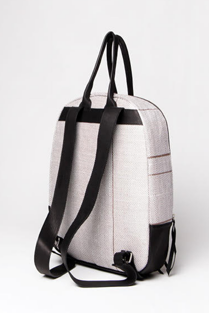 Hand Matters. Sustainable backpack handmade from recycled waste