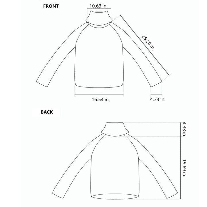 Hand Matters. Details sizes sweaters